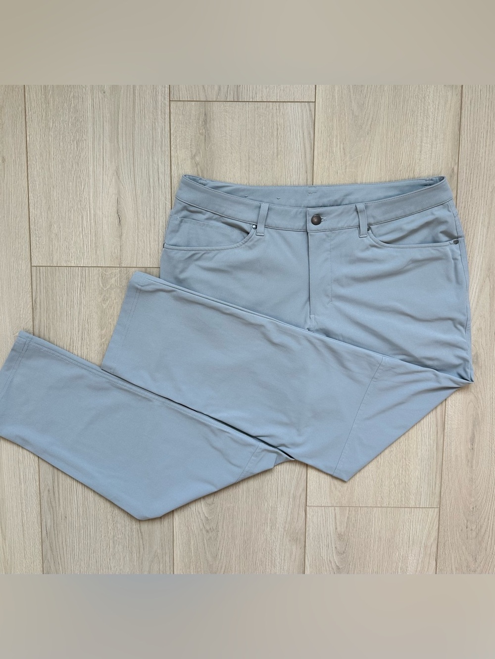 lululemon athletica Light Gray ABC pants